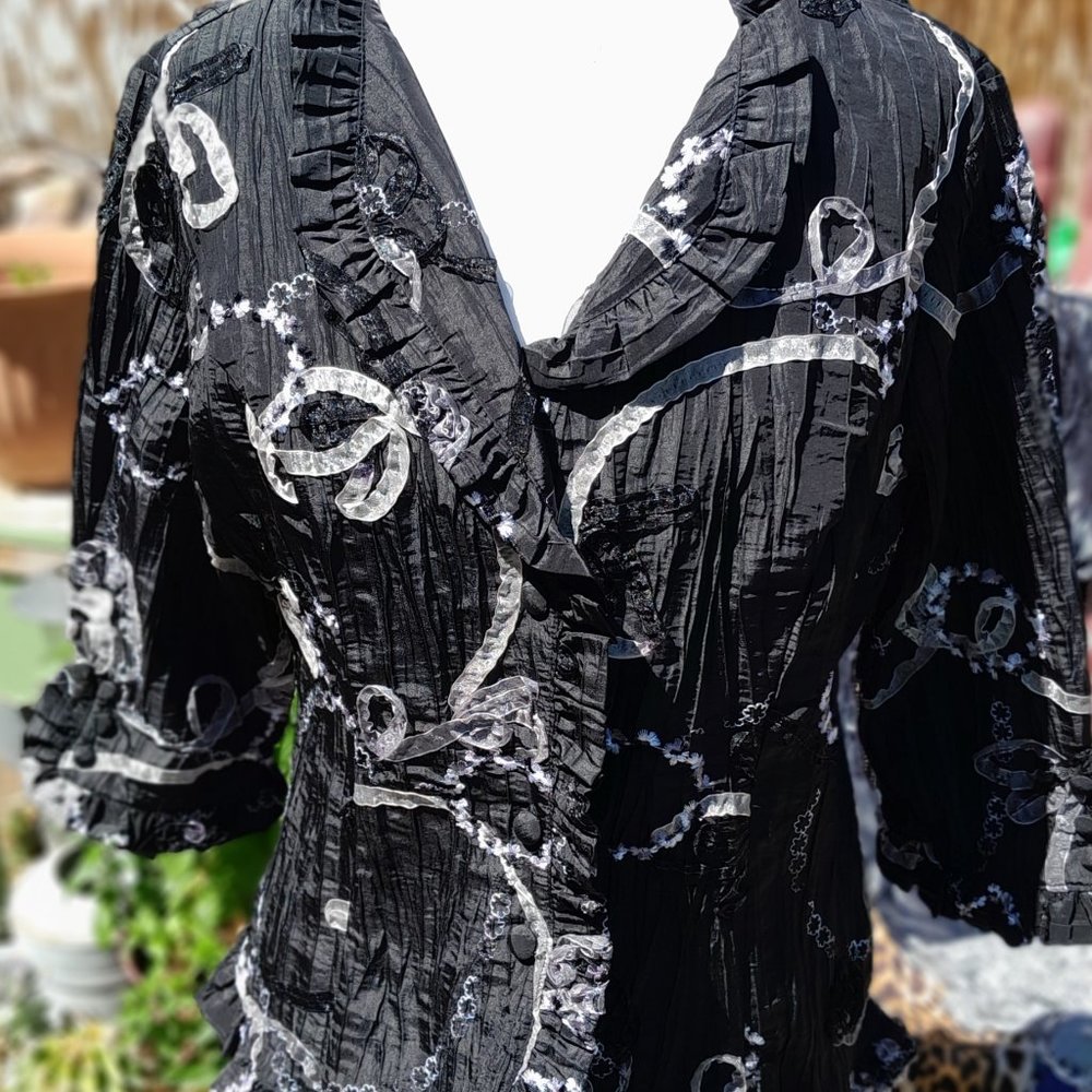 Victorian Silk Jacket